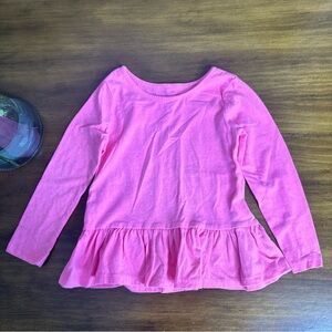 The Children’s Place Long Sleeve Pink Top 2T